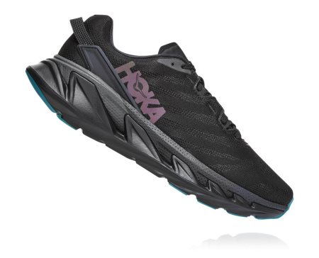 Hoka One One Elevon 2 Moški Pohodni Čevlji Črna / Temno Siva SI-046759X